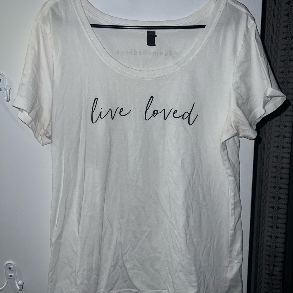 District White Relaxed Short Sleeve Tee